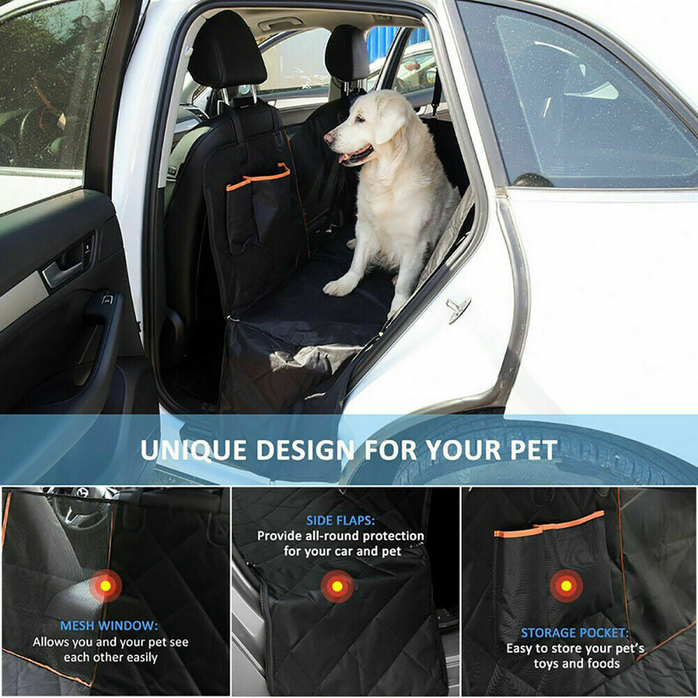 Premium Pet Car Seat Cover Hammock Nonslip Protector Mat Waterproof 